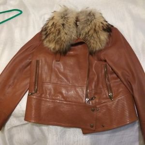 Lavish Lamb skin Preston York designer jacket